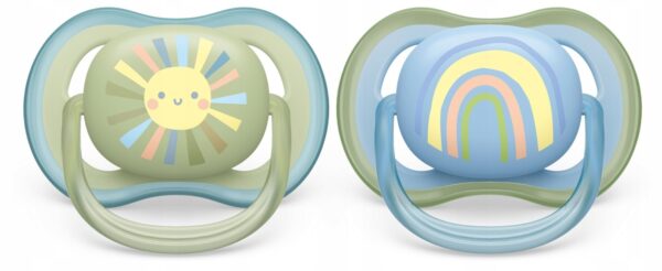 Пустушка Philips Avent Ultra Air 0-6 міс 2 шт (8720689017510)