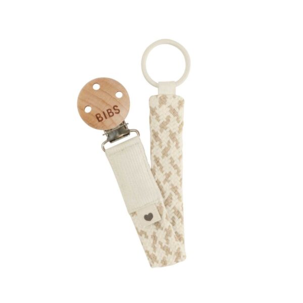 Тримач для пустушки BIBS Pacifier Clip Ivory