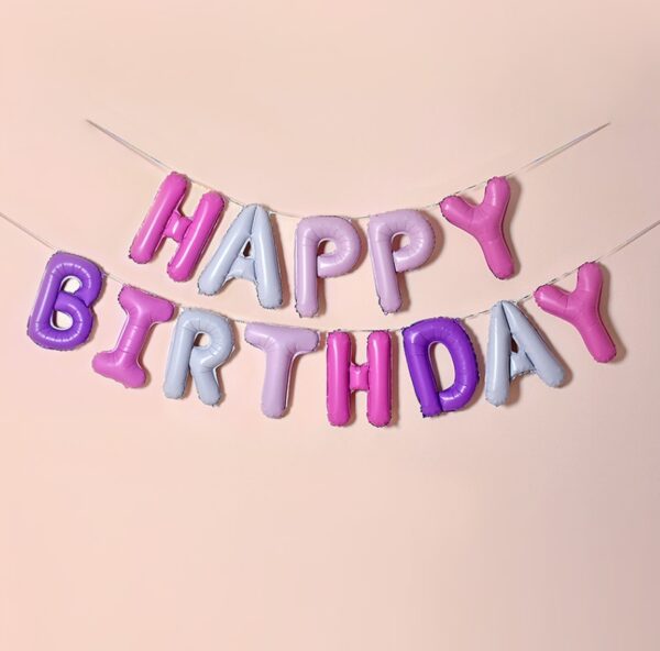 Набор надувных шариков Happy Birthday Multicolor 1 5964 13 предметов разноцветный