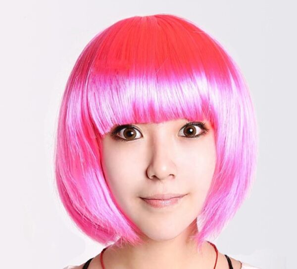 Парик Каре 14530 фуксия