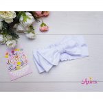 Хлопковая повязка на голову Афробант белый