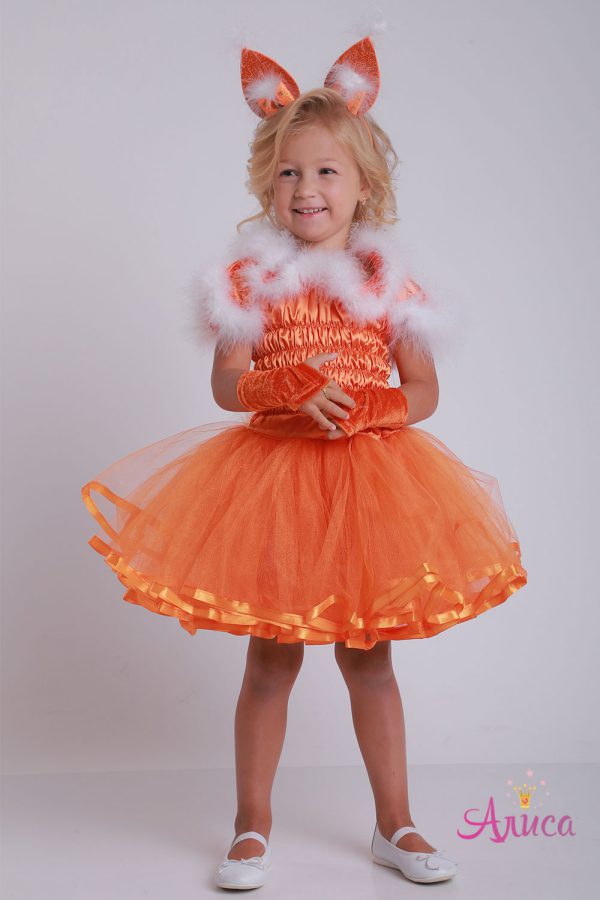 костюм Белочка "Пушистая" для девочки