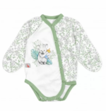 Боді з діагональною застібкою на виписку з коалою Brina