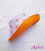 Панамка двухсторонняя "Лисы"