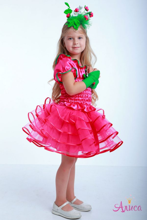 Карнавальный костюм Малина для девочки