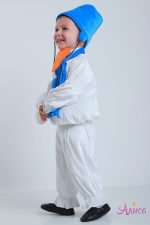 Карнавальный костюм Снеговик, Снеговичок для мальчика