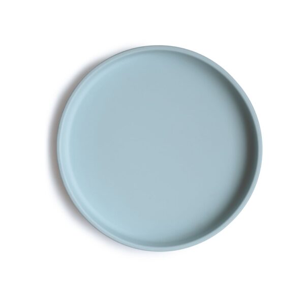Класична силіконова тарілка з присоскою - Powder Blue