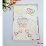 Подарочный набор для новорожденных в нейтральном цвете