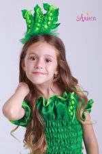 Карнавальный костюм Горошек для девочки