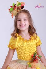 Карнавальный костюм Осенний листик, Осень для девочки