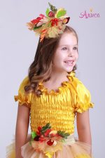 Карнавальный костюм Осенний листик, Осень для девочки