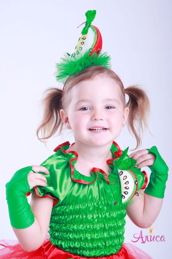 Карнавальный костюм Яблоко для девочки