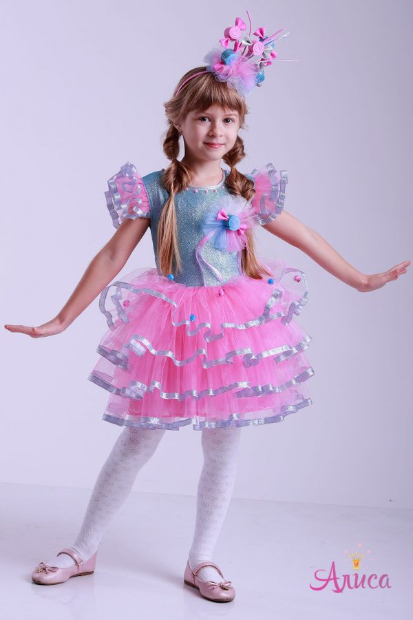 Карнавальный костюм Конфетка для девочки