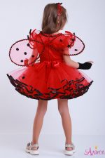 Карнавальный костюм Божья- коровка "Гламур" для девочки