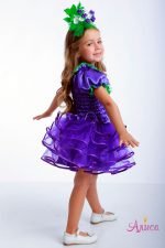 Карнавальный костюм Черника (Ежевика) для девочки