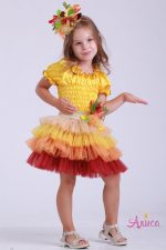 Карнавальный костюм Осенний листик, Осень для девочки