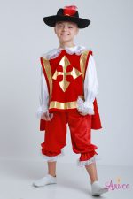 Костюм Мушкетера в красном