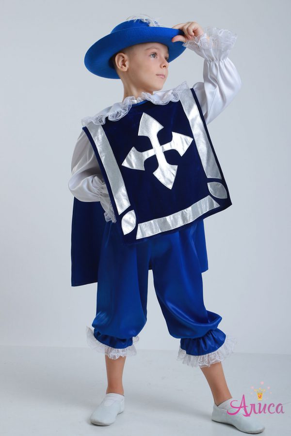 Костюм Мушкетера в синем