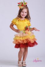 Карнавальный костюм Осенний листик, Осень для девочки