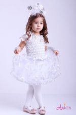 Карнавальный костюм Снежинка для девочки