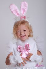 Костюм Зайка в белом