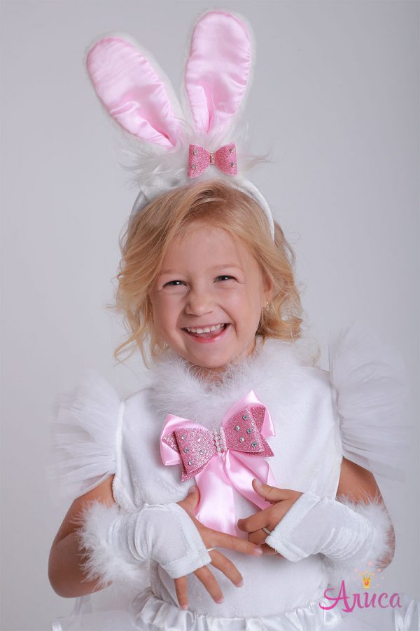 Костюм Зайка в белом