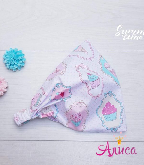 Косынка детская хлопковая