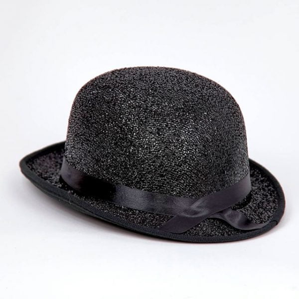 Шляпа- котелок с блеском для взрослого