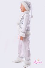 Карнавальный костюм Морозец, Снежный Кай, Снежинка для мальчика