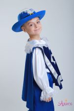 Костюм Мушкетера в синем