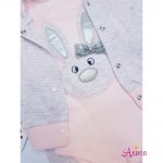 Комплект для девочки "Зайка с бантиком"