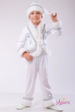 Карнавальный костюм Морозец, Снежный Кай, Снежинка для мальчика