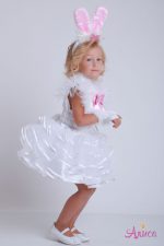 Костюм Зайка в белом