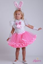 Костюм Зайка в розовом