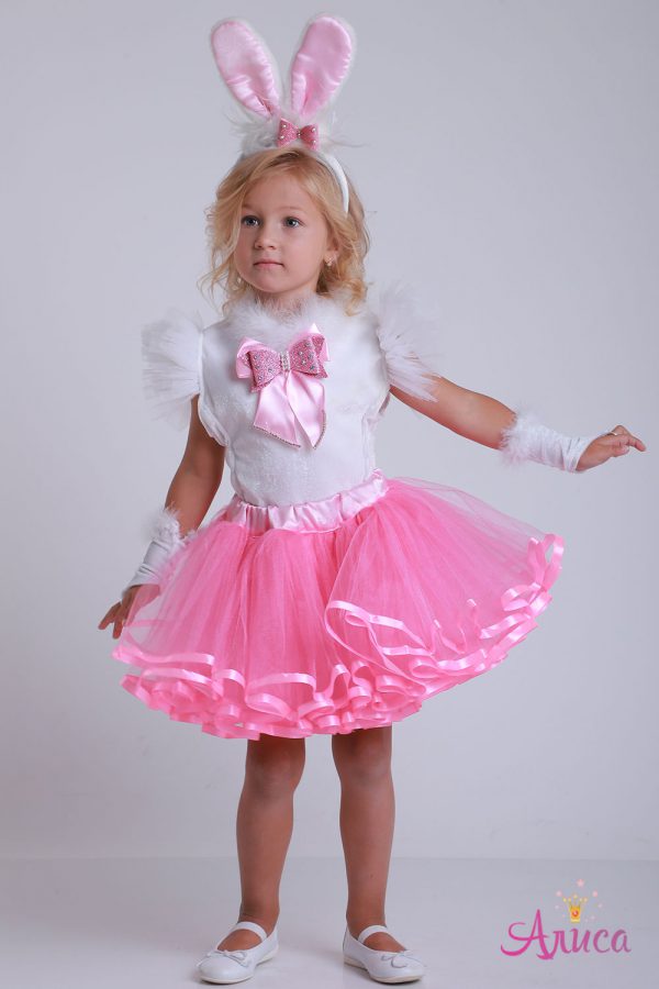 Костюм Зайка в розовом