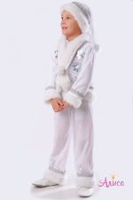 Карнавальный костюм Морозец, Снежный Кай, Снежинка для мальчика