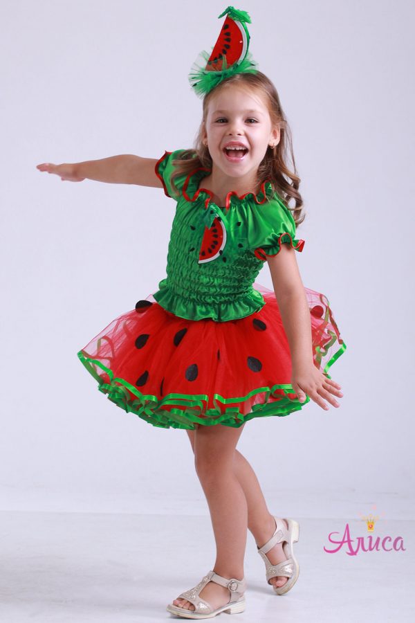 Карнавальный костюм Арбуз для девочки