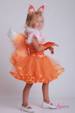 костюм Белочка "Пушистая" для девочки