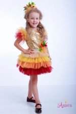 Костюм Осень- Осенний листик для девочки