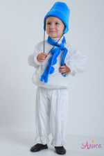 Карнавальный костюм Снеговик, Снеговичок для мальчика