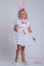 Костюм Зайка в белом