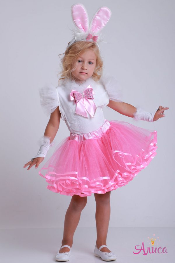Костюм Зайка в розовом