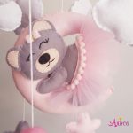 Мобиль из фетра ручной работы