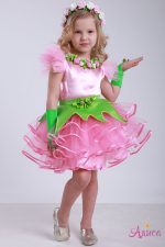 Карнавальный костюм Розочка для девочки