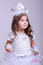 Карнавальный костюм Снежинка для девочки