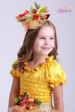 Карнавальный костюм Осенний листик, Осень для девочки