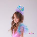 Обруч Конфета сиренево- голубой