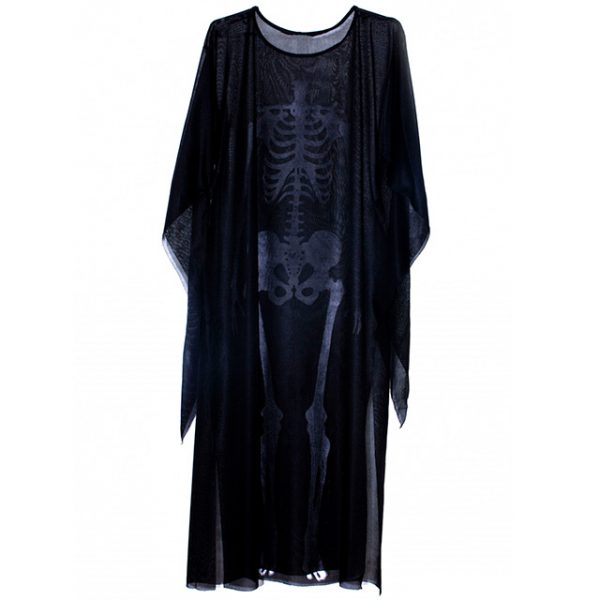 Плащ-накидка "Скелет" детский