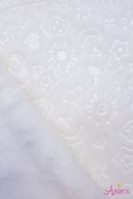 Плед для новорожденного молочного цвета