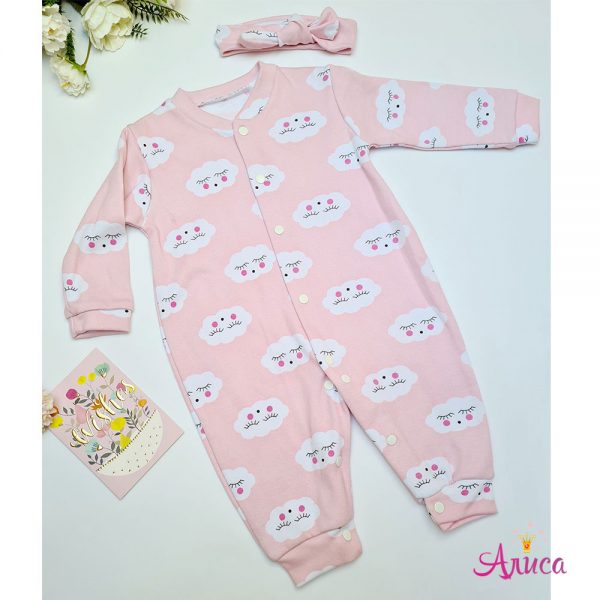 Комплект для девочки "Облака"